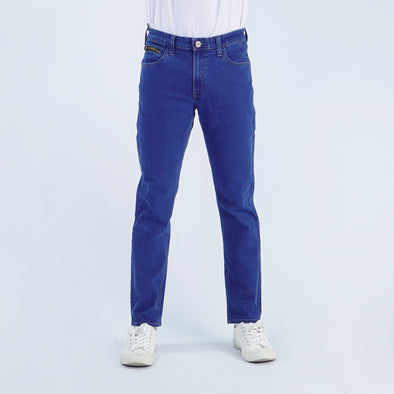 RRJ Basic Denim Pants for Men Super Skinny Fitting Mid Rise Trendy fashion Casual Bottoms Medium Shade Jeans for Men 153353-U (Medium Shade)