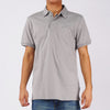 RRJ Basic Collared for Men Semi Body Fitting Trendy fashion Casual Top Light Gray Polo shirt for Men 147037 (Light Gray)