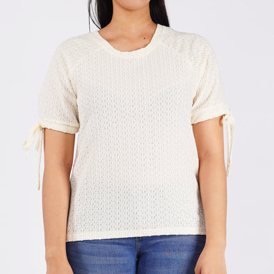 RRJ Basic Woven for Ladies Regular Fitting Shirt Trendy fashion Casual Top Beige Woven for Ladies 144496 (Beige)