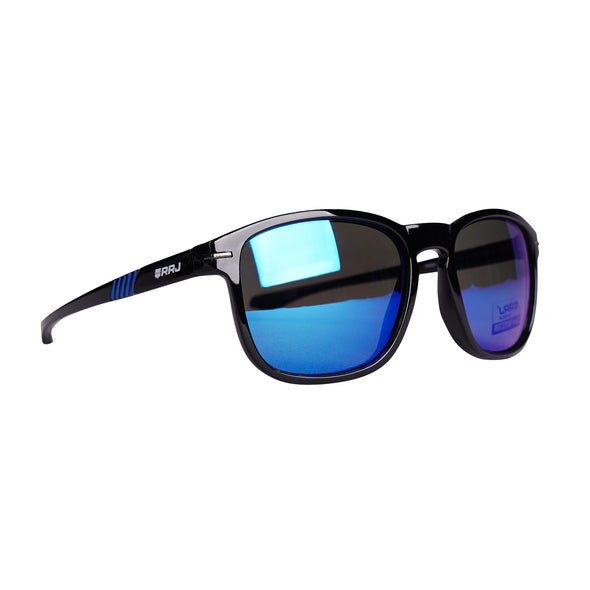 RRJ Men's Accessories Eye wear Basic Sunglasses Fashionable for Men High quality eyewear 153382 (Smoke Blue)