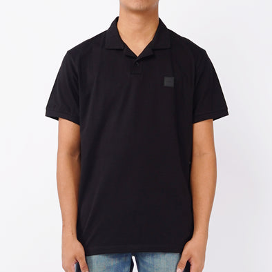 RRJ Basic Collared for Men Semi Body Fitting Polo shirt for Men 147956 (Black)
