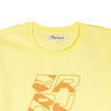 RRJ Basic Tees for Ladies Regular Fitting Trendy fashion 146431 (Yellow)