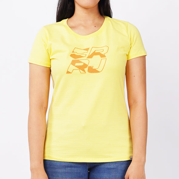 RRJ Basic Tees for Ladies Regular Fitting Trendy fashion 146431 (Yellow)