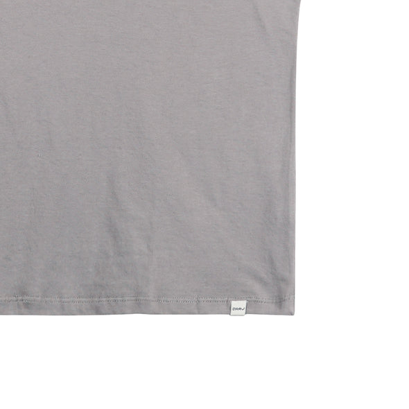 RRJ Basic Tees for Ladies Relaxed Fitting Shirt Special Fabric 143381 (Gray)