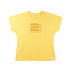 RRJ Basic Tees for Ladies Relaxed Fitting Shirt Special Fabric  143381 (Yellow)