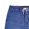 RRJ Basic Non-Denim Jogger Shorts for Men Regular Fitting Enzyme Bleach Fabric 150923-U (Medium Shade)