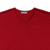 RRJ Basic Tees for Ladies Boxy Fitting Shirt CVC Jersey Fabric 144223 (Red)