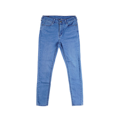 RRJ Ladies Basic Denim Stretchable Maong Pants For Women Super skinny Jeans For Women 147236 (Medium Shade)