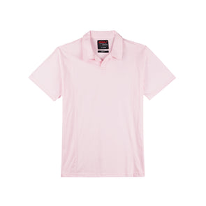 RRJ Basic Collared for Men Semi Body Fitting CVC Jersey Fabric 147064-U (Light Pink)