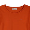 RRJ Basic Tees for Ladies Relaxed Fitting Shirt CVC Jersey Fabric 152955 (Orange)