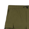 RRJ Basic Non-Denim Cargo Short for Men Regular Fitting Rinse Wash Fabric 155180 (Fatigue)