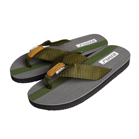 RRJ Men's Accessories Basic Footwear Flip-flop 107764 (Green)