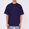 RRJ Basic Tees for Men Oversized Fitting Shirt CVC Jersey Fabric 142388 (Navy)