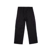 RRJ Ladies Basic Non-Denim Cargo Pants Regular Fitting Mid-rise Rinse Wash Fabric 154288 (Black)