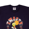 RRJ x Looney Tunes MVP Tweety Bird Men's Basic Graphic Tees Semibody Fitting 161077-U (Navy)