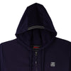 RRJ Men's Basic Hoodie Jacket Regular Fitting Terry Fabric 117259 (Navy)