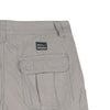 RRJ Men's Basic Non-Denim Cargo Short Regular Fitting Mid-Rise 122648 (Light Gray)