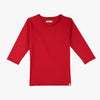 RRJ Ladies Basic Tees Regular Fitting CVC Jersey Fabric 145900 (Red)