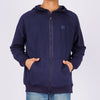 RRJ Men's Basic Jacket Regular Fitting Interlock Fabric 131107 (Navy)