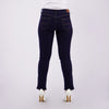 RRJ Ladies Basic Denim Slim Fitting Mid-Waist 165179 (Dark Shade)