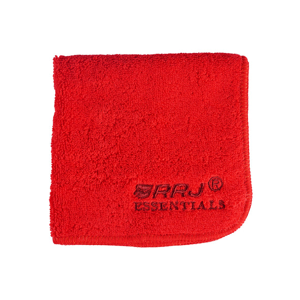 RRJ Men's Basic Accessories Face Towel 159998 (Red)