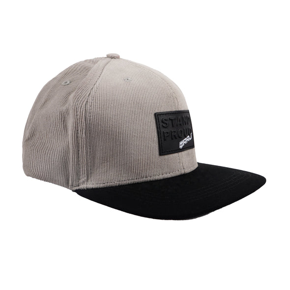 RRJ Men's Basic Accessories Snapback Cap 122225 (Gray)