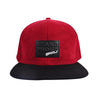 RRJ Men's Basic Accessories Snapback Cap 122225 (Maroon)