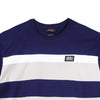 RRJ Men's Basic Tees Boxy Fitting Cotton Jersey Fabric 99869 (Navy)