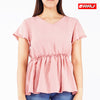 RRJ Ladies Basic Tees Boxy Fitting Special Fabric 160199-U (Pink)