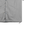 RRJ Men's Basic Woven Shirt Boxy Fitting Taslan Fabric 160614 (Light Gray)