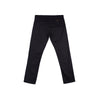 RRJ Men's Basic Non-Denim Chino Pants Mid-Rise Rinse Wash Fabric 164388 (Black)