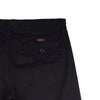 RRJ Men's Basic Non-Denim Chino Pants Mid-Rise Rinse Wash Fabric 164388 (Black)