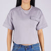 RRJ Ladies Basic Tees Regular Fitting Special Fabric 162165 (Light Gray)