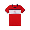 RRJ Ladies Basic Tees Regular Fitting CVC Jersey Fabric 145422-U (Red)