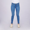 RRJ Ladies Basic Denim Pants Slim Fitting Extreme with Details Fabric 167521 (Light Shade)