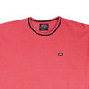 RRJ Men's Basic Tees Boxy Fitting Heather Fabric 108113 (Red)