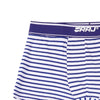 RRJ Men's Basic Accessories Boxer Brief Innerwear 114216 (White/Blue)