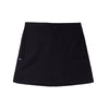 RRJ Ladies Basic Non-Denim Skirt Rinse Wash Fabric 174579 (Black)