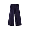 RRJ Ladies Basic Non-Denim Cullote Rinse Wash Fabric 154203 (Navy)