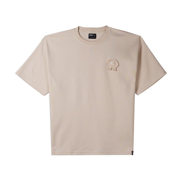 RRJ Men's Basic Tees Oversized Fitting 169040 (Beige)