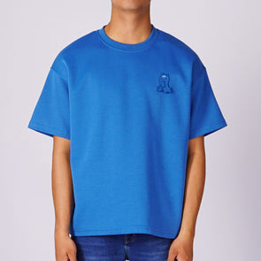 RRJ Men's Basic Tees Oversized Fitting 169040 (Blue)