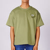 RRJ Men's Basic Tees Oversized Fitting 169040 (Light Fatigue)