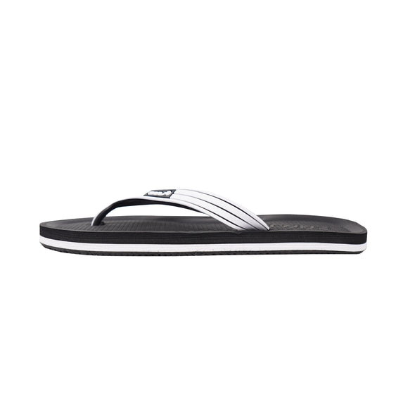 RRJ Men's Basic Accessories Rubber Flip-Flops 161432 (Dark Gray)